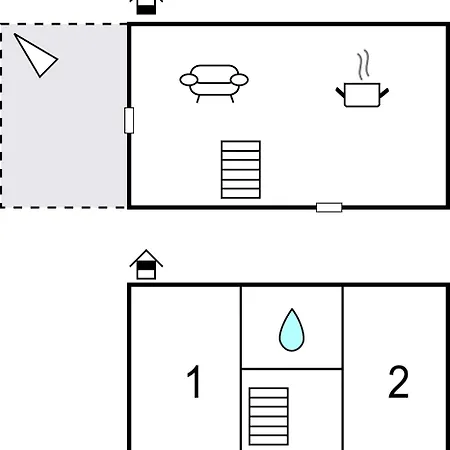 2 Bedroom Awesome In Brucheville * Carentan-les-Marais